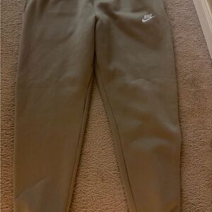Men’s Nike Tan white jogger Sweatpants